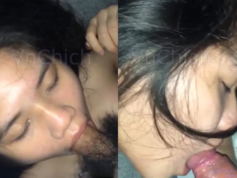 Em học sinh 2k5 ngại ngùng liếm cậu bé trước máy quay